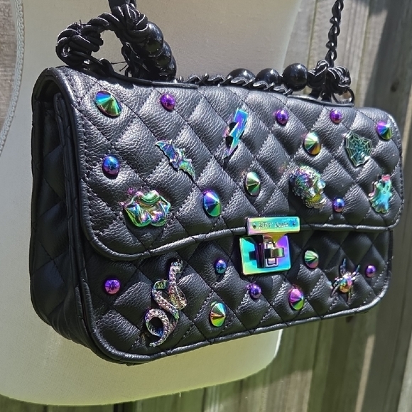 Betsy Johnson Iridescent Halloween Inspired Purse - Picture 5 of 17